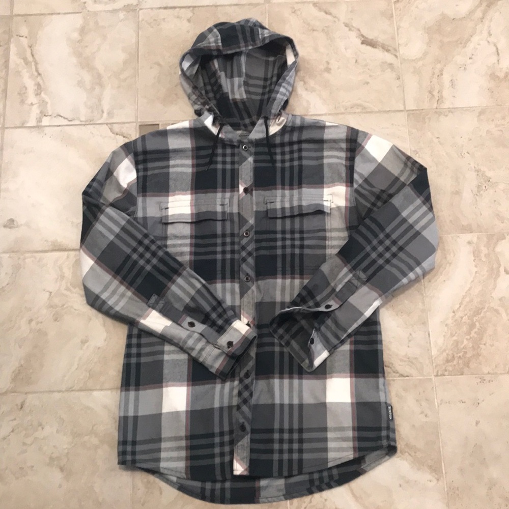 BURTON DRY RIDE HOODIE SHIRT JACKET